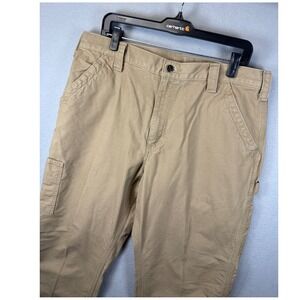 Carhartt B151 DKH Original Dungaree Fit Pants Mens 36x30 Work Utility Carpenter